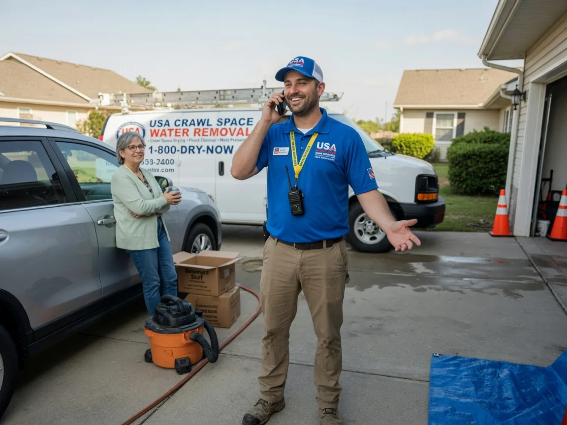 Crawl Space Water Removal Hubbard, OH FAQs